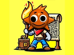 Mäng Sprunki Torches Maze