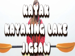 Mäng Kayak Kayaking Lake Jigsaw
