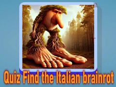 Mäng Quiz Find the Italian brainrot 