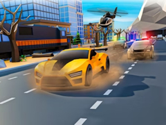 Mäng Police Car Chase ZigZag Escape 3D