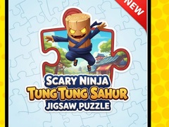 Mäng Scary Ninja Tung Tung Sahur Jigsaw Puzzle