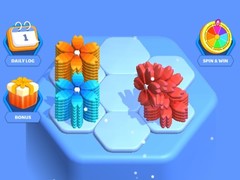 Mäng Flower Hexa Puzzle