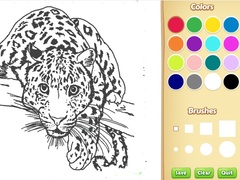 Mäng Realistic Animals Coloring Book for Kids