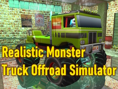 Mäng Realistic Monster Truck Offroad Simulator