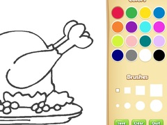 Mäng Food Coloring Book For Kids