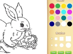 Mäng Bunny Coloring Book For Kids