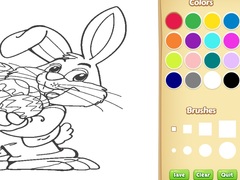 Mäng Easter Bunny Coloring Book for Kids