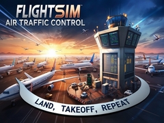 Mäng Flight Sim Air Traffic control