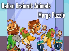 Mäng Italian Brainrot: Animals Merge Puzzle