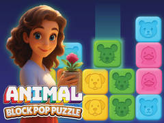 Mäng Animal Block Pop Puzzle
