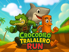 Mäng Crocodilo Tralalero Run