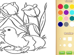 Mäng Flowers Coloring Book For Kids