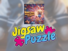 Mäng Rabbit Doll Jigsaw Puzzles For Kids