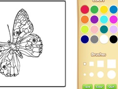 Mäng Butterflies Coloring Book for Kids