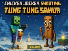 Mäng Chicken Jockey Shooting Tung Tung Sahur