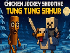 Mäng Chicken Jockey Shooting Tung Tung Sahur