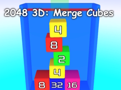Mäng 2048 3D: Merge Cubes