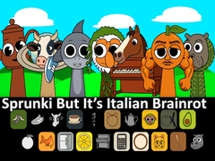 Mäng Sprunki But It’s Italian Brainrot
