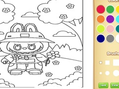 Mäng Cute Labubu Coloring Book for Kids