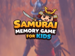 Mäng Samurai Memory Game For Kids