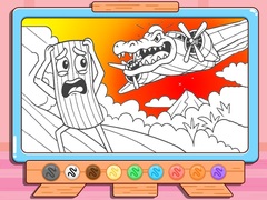 Mäng Coloring Book: Bombardino Crocodilo