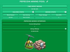 Mäng Pepecoin Miner Idle Simulator