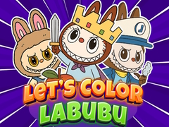 Mäng Let's Color Labubu