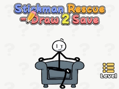 Mäng Stickman Rescue Draw 2 Save