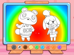 Mäng Coloring Book: Animal Crossing