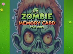 Mäng Zombie Memory Card For Kids