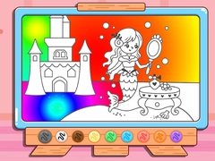 Mäng Coloring Book: Mermaid Makeup