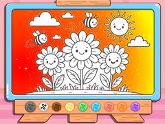Mäng Coloring Book: Happy Flower