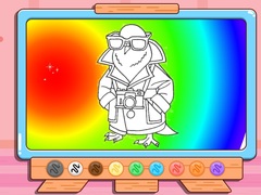 Mäng Coloring Book: Spionero Golubiro