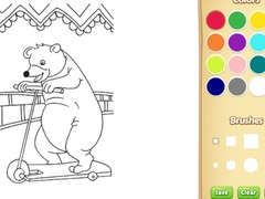Mäng Circus Animals Coloring Book
