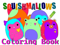 Mäng Squishmallow Coloring Book