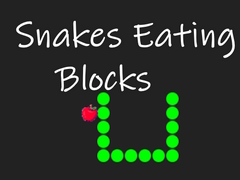 Mäng Snakes Eating Blocks