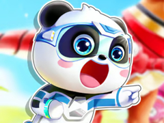 Mäng Jigsaw Puzzle: Baby Panda Robot Team