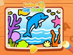 Mäng Color By Code: Dolphin