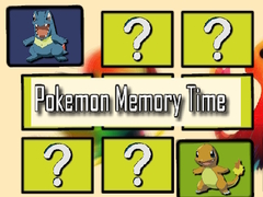 Mäng Pokemon Memory Time