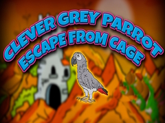 Mäng Clever Grey Parrot Escape from Cage