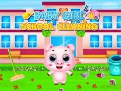Mäng Baby Girl School Cleaning