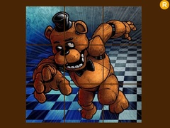 Mäng Fnaf Freddy Sliding Puzzle