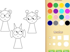 Mäng Sprunki Coloring Pages
