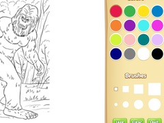 Mäng Bigfoot Coloring Book