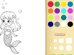 Mäng Mermaid Coloring Book For Kids