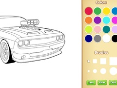 Mäng Car Coloring Book