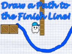 Mäng Draw a Path to the Finish Line!