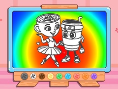 Mäng Coloring Book: Cappuccina Assassino Love Story