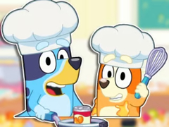 Mäng Jigsaw Puzzle: Bluey & Bingo Fancy Cooking