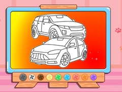Mäng Coloring Book: Sports Car
